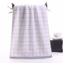 Load image into Gallery viewer, Plaid 100% Cotton Kitchen Hair Hand Hotel Beach Spa Bath Face Towel
