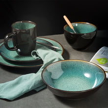 Load image into Gallery viewer, Jade Green Porcelain Dinnerware
