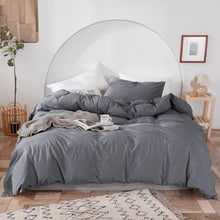Load image into Gallery viewer, Pure Cotton King and Queen Duvet Cover Set
